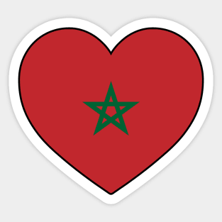 Heart - Morocco Sticker